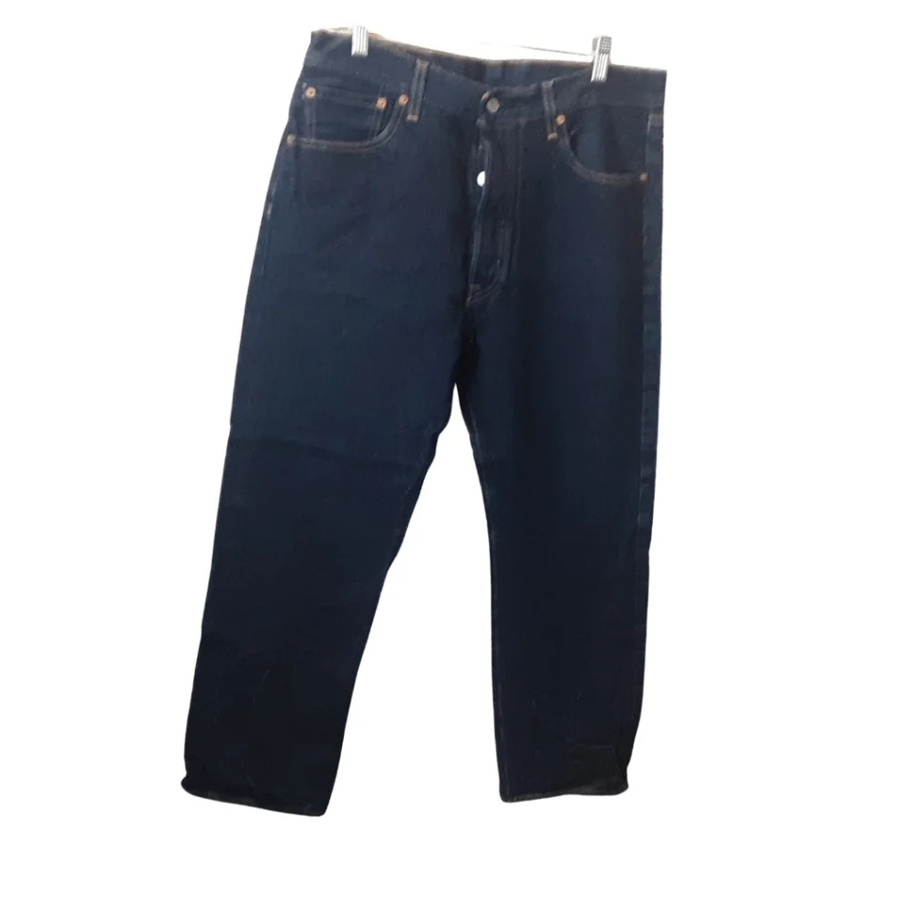 Levi Strauss & Co. 501 Button Fly Denim 5-Pocket Jeans Levis Men's 36Wx32L